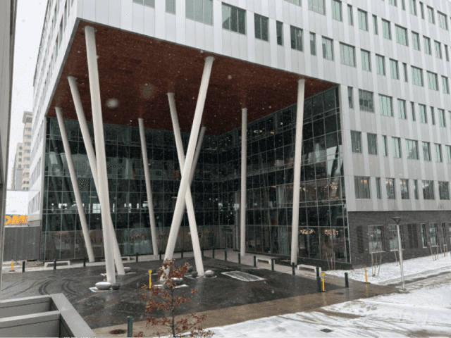 Exterior of Doug Meijer Medical Innovation Building