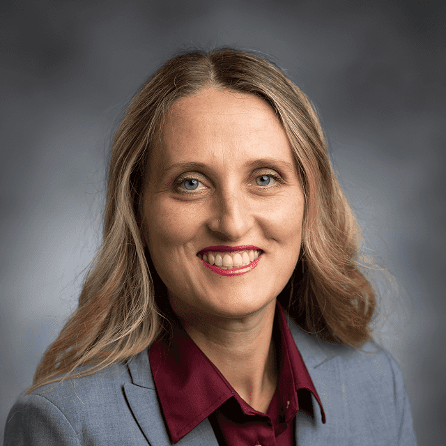 Portrait of Eryn Hart, DO, FACOG, NREMT.