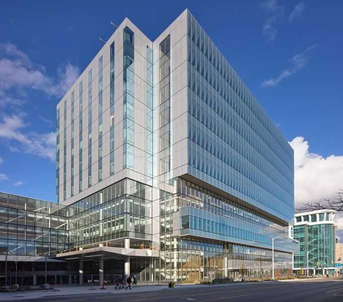 Exterior of Doug Meijer Medical Innovation Building