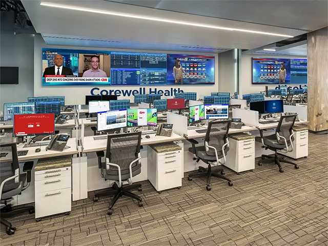 Corewell Health Business Assurance command center