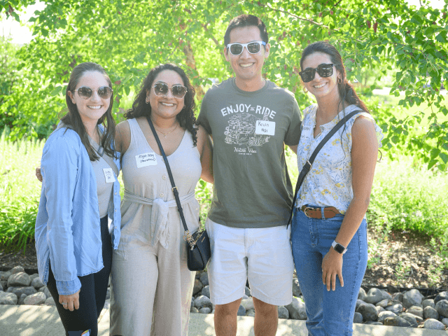 Group of Wellness of Residents smiling